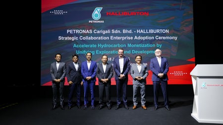Halliburton and PETRONAS Carigali Sdn. Bhd. leadership